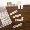 Cuentas de Joyería Cuentas de Arroz Caja de Almacenamiento Pintura de Diamantes Herramientas para Uñas Caja de Almacenamiento Cuentas Dispersas Cajón de Almacenamiento de Cuentas