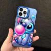 Adecuado para Funda de Teléfono Móvil Popular Stitch Iphone16Pro 17/14/13 Láser 12 Apple 11Xsmax Dura