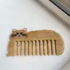 Grampo de Cabelo Fofo em Formato de Gato com 4mm de Espessura Acessório de Cabelo Desenho Animado Feminino Presilha Lateral Sem Costura Pente de Cabelo