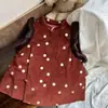 En Stock~Otoño/Invierno 2025 Chaleco Cheongsam Estilo Retro para Niñas Chaqueta de Algodón Traje Estilo Chino para Año Nuevo