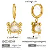 Joia Estilo Europeu e Americano Wanxing Corrente de Aço Inoxidável Ouro 18K com Zircônia Branca Design Clipe de Papel para Mulheres, Colar Versátil Moda Estilo Férias