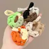 Faixa de Cabelo Estilo Zhao Lusi com Bola para Mulheres 2024 Nova Alta Elasticidade e Durável Rabo de Cavalo Simples Elástico Acessório de Cabeça
