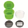 Prensa de Ajo Pequeña Multifuncional Transfronteriza, Cortador de Ajo y Verduras, Gadget de Cocina, Machacador de Ajo
