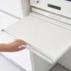 Estante de Extensión Inferior Deslizante para Horno de Microondas Cafetera Pequeño Electrodoméstico Bandeja de Soporte Telescópica Expansión de Espacio de Escritorio