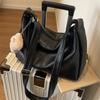 Bolso Grande de Capacidad para Mujer para Otoño e Invierno, Versátil Bolso Cruzado de Hombro Retro Nuevo 2026, Bolso de Albóndiga Popular de Alta Calidad para Damas