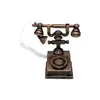 Fábrica Honghao Suministra Directamente Escenas de Maquetas de Juguete en Miniatura, Accesorios para Casas de Muñecas, Teléfono Fijo Retro Mini B142