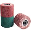Roda de aço inoxidável com núcleo cruzado para trefilação roda de polimento com pinça de areia para esmerilhadeira angular roda de trefilação roda de polimento de fibra para máquina de trefilação
