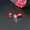 Accesorios para joyería de oído transparentes y ecológicos para hacer tú mismo, tapones para orejas, pendientes de botón, tapones de silicona para los oídos, tapones de plástico, fabricantes, venta al por mayor