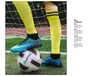Chuteiras de Futebol Profissionais São Leves, Respiráveis, Antiderrapantes e Resistentes ao Desgaste, Adequadas para Vários Tipos de Campo para Melhorar o Desempenho Esportivo, Unhas Longas Quebradas, Multicor