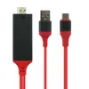 Cable Adecuado para Teléfonos Móviles Tipo-C de Apple y Android a HDTV de Alta Definición, Cable de Duplicación de Pantalla para iPhone, Cable de Proyección de Pantalla