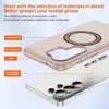 Funda para teléfono Samsung, panel trasero engrosado de 2.8 mm, resistente a caídas, con tacto agradable a la piel, adecuada para Galaxy S26 Ultra, para ventas transfronterizas