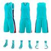 Venta al por mayor Ropa de Baloncesto Nueva Ropa de Baloncesto para Niños con Bolsillo Bilateral Traje de Ropa de Entrenamiento para Hombre Compra en Grupo Jersey Estampado para Adulto