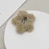 Osito de Mantequilla Lindo Pasador para el Cabello de Mujer Dibujos Animados de Felpa para Flequillo Lateral Pasador Ins Nicho Todo-partido Tocado Accesorios para el Cabello