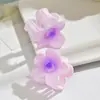 4CM Clip de Garra Pequeno Flor Doce de Cinco Pétalas Transfronteiriço Médio Clip de Bolsa de Cabelo em Disco com Senso de Alta Qualidade para Mulheres Clip para Franja