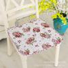 Cojín para asiento de coche de primavera y verano con algodón añadido tela para cojín de asiento de coche cojín de cuatro estaciones universal pastoral juego de tres piezas de cuatro estaciones