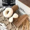 Encuentro de Primera Temporada Botas de Nieve de Suela Gruesa Forradas de Piel para Mujer 2026 Nuevos Zapatos de Algodón Gruesos de Media Caña para Invierno Noreste