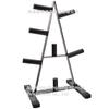 Suporte de equipamento de fitness suprimentos de exibição rápida rack 7 suporte de pé de tubo quadrado