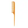 Pente de Estilização de Cabelo de Dentes Largos, Pente de Maçã Colorido de Plástico de Dentes Finos, Pente para Cortar Cabelo, Pente de Dentes Largos com Cauda Pontiaguda, Pente de Estilização