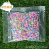 Pacote de 10g de Fatias de Argila Macia, Raspas de Chocolate, Confeitos Comestíveis para Decoração de Bolos, Cola de Creme para DIY, Acessórios e Enfeites para Nail Art