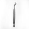Pinza para injerto de pestañas postizas Clip ucraniano Pinzas para pestañas estilo chino Pinzas de acero inoxidable de alta precisión Herramienta de belleza para pestañas