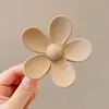 Pinza para el Pelo de Flor para Cabello Grueso en la Parte Trasera de la Cabeza, Pinza para el Pelo de Lazo Linda y Sencilla, Tamaño Grande para Mujeres, Popular Pinza de Tiburón de Acrílico
