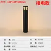 Luz LED personalizada para césped, luz de jardín impermeable para exteriores, luz solar para paisajismo de parques, luz cilíndrica moderna minimalista