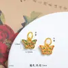 Pulseira Flor Borboleta Banhada a Ouro com Contas Pulseira Colar Atacado Contas Espaçadoras Versáteis Contas de Fio Acessórios Acessórios de Pingente para Mulheres