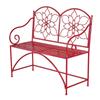 Silla Sofá de Hierro Forjado para el Hogar de Estilo Europeo Silla Doble Banco de Parque Banco para Balcón Silla de Ocio para Patio