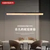 Lustre minimalista italiano para sala de estar e sala de jantar, iluminação LED de luxo leve, simples e criativo, iluminação elegante e estilosa em ferro