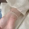 Pulsera S925 de Plata Nalan, Nariz de Cerdo Simple y Elegante, Bolsa de la Fortuna Pequeña, Accesorio Fresco y Discreto para el Viaje Diario S8931