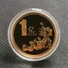 Moeda Comemorativa Flor de Rosa Cem Milhões de Dólares, Ornamento Inspirador de Pequeno Objetivo, Pequeno Presente Criativo para Avaliações de Eventos, Moeda Comemorativa