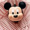 Mini Fita Macia Pequena Portátil Desenho Animado Fofo com Chaveiro Crianças Material Escolar Fundamental Régua Macia Medição Swai