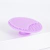 Escova de Lavar o Rosto Escova de Lavar Cabelo de Silicone Escova de Limpeza Facial de Silicone Manual Escova Facial Esfoliante de Limpeza Profunda