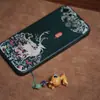 Sándalo Verde Barbie Palo de Rosa Elefante Tallado Ciervo Ballena Ultraman Cadena para Teléfono Móvil Llavero Colgante para Joyería de Mochila