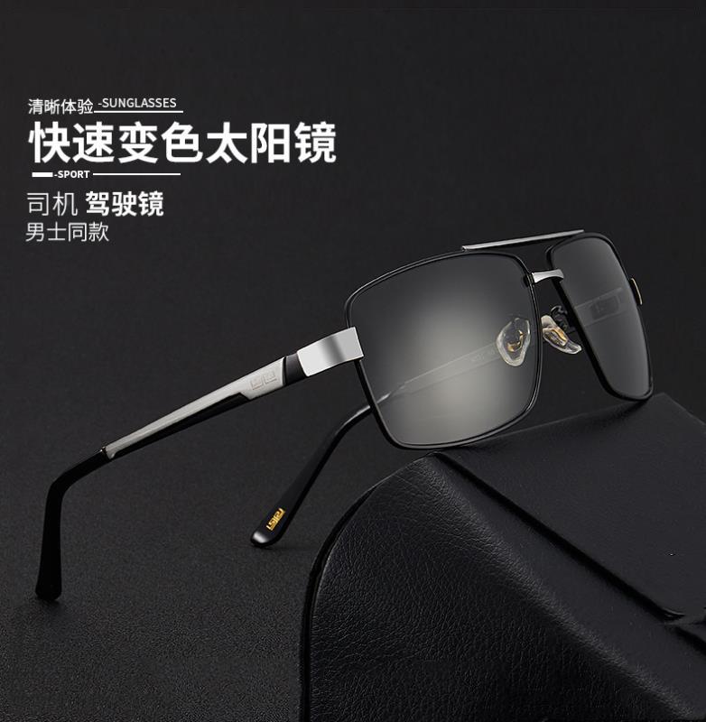 男士墨镜 墨镜 男款 夜视眼镜 太阳镜 男款 钓鱼眼镜 男士太阳镜 偏光眼镜 复古墨镜 时尚眼镜