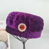 Gorros de Lana Otoño e Invierno para Mujeres de Mediana Edad y Mayores, Gorros Cálidos de Invierno Forrados de Felpa para Señoras Mayores, Versátiles para Edades 60-70-80