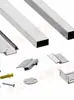 Componentes para colgar en seco de paneles de pared piezas crudas en la pared perfiles de aluminio piezas colgantes esquineros quilla de aleación de aluminio tubo cuadrado de aluminio para muro cortina componentes colgantes