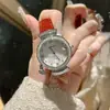 Relógio Feminino Novo Modelo Transfronteiriço com Vidro de Espelho Lapidado Cravejado de Diamantes, Mostrador de Madrepérola, Atacado
