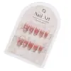 Peças de Unha para Usar Ins Venda por Atacado Sentido Avançado Gradiente Blush Peças de Unha Spice Girls Puro Desejo Unhas Postiças Feitas à Mão