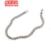 Venta caliente transfronteriza pulsera de acero de titanio con cadena de garra de diamantes de imitación de 4 mm joyería para mujer novia Joker pulsera de diamantes fabricantes en stock