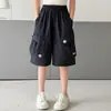 Conjunto de Verano para Niñas 2026 Nuevo Elegante Delgado de Manga Corta Pantalones Cortos de Trabajo Conjunto Casual de Dos Piezas para Niños Mayores