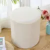 Funda elástica cilíndrica para taburete, funda para asiento, funda para sentarse en cuclillas, funda para taburete cuadrado, juego completo universal de fundas