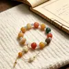 Pulsera minimalista de gato de la suerte de nicho de loto, linda y elegante, versátil y elegante, regalo perfecto para novias, joyería al por mayor