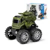 Promoção quente brinquedos infantis veículo off-road de inércia bidirecional meninos engenharia militar pequeno carro de brinquedo atacado de feira noturna