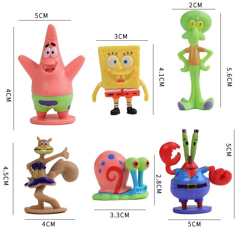 SKU-01-PVC卡通6件套