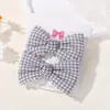 Aliexpress Shopee Set de Pasadores Lindos para Bebés Niñas Cuadros Rosas Encaje Moño Pinza para Bolsa Accesorios para el Cabello 5058