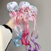 Peruca Infantil Estilo Coreano Pônei Polly Trança Manchas Desenho Animado Estrela de Cinco Pontas Adorno de Cabeça Cabelo Cacheado Feminino Grampo de Cabelo Acessórios de Cabelo