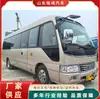 Exportación Transfronteriza de Vehículos de Pasajeros tipo Microbús Toyota Coaster de 23 Plazas, 19 Plazas, Vehículos de Pasajeros de Segunda Mano Refurbished