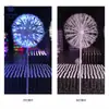Lámpara de diente de león de fibra LED para exteriores, impermeable, para parques escénicos, césped, iluminación decorativa, para patio y paisaje
