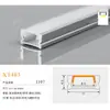 Canal de Aluminio para Luz Lineal LED al por Mayor del Fabricante, Luz Lineal con Borde, Canal de Luz de Aleación de Aluminio, Perfil de Canal de Aluminio para Luz Lineal